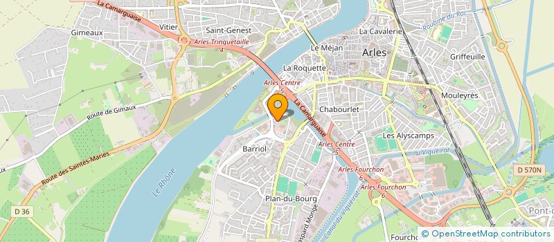 localisation de l'entreprise MONSIEUR ANTOINE REYES  ARLES