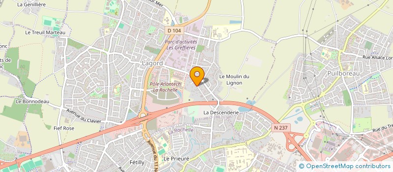 localisation de l'entreprise MONSIEUR ANTOINE RICHARD à BONNEE