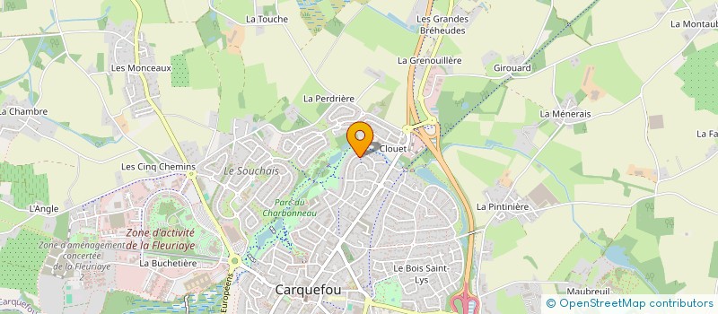 localisation de l'entreprise MONSIEUR ANTOINE RICHARD à CARQUEFOU