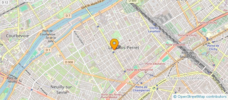 localisation de l'entreprise MONSIEUR ANTOINE RICHARD à LEVALLOIS-PERRET