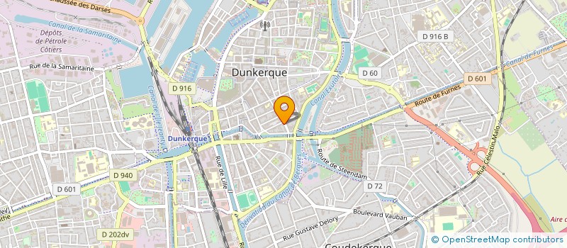 localisation de l'entreprise MONSIEUR ANTOINE RICHEBOURG à DUNKERQUE