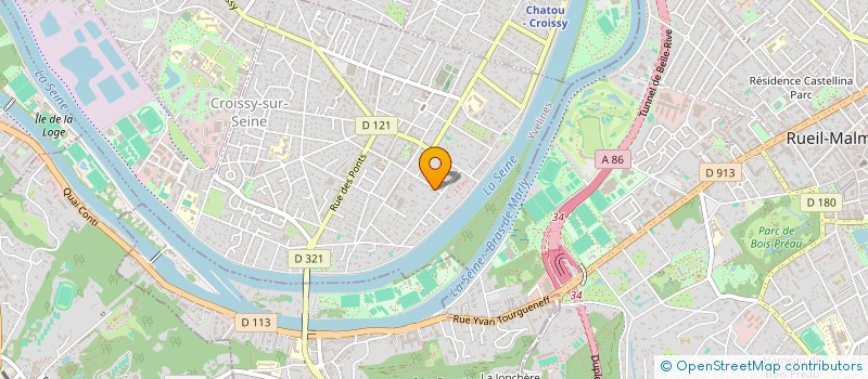 localisation de l'entreprise MONSIEUR ANTOINE RIEUNEAU à CROISSY-SUR-SEINE