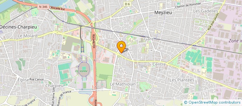 localisation de l'entreprise MONSIEUR ANTOINE RIGOT  MEYZIEU