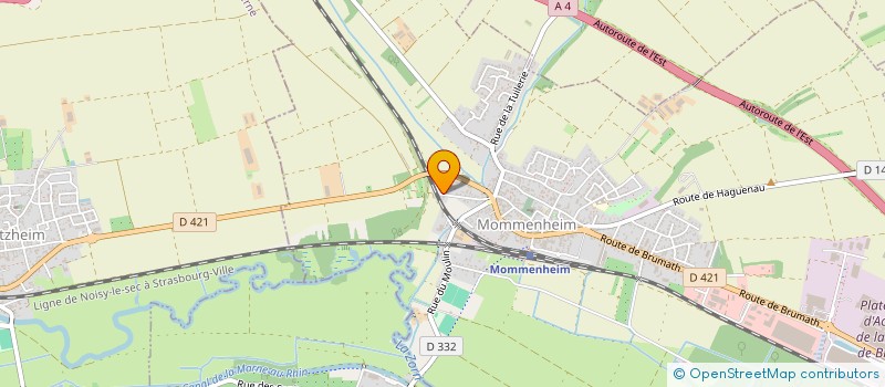 localisation de l'entreprise MONSIEUR ANTOINE RINIE  MOMMENHEIM