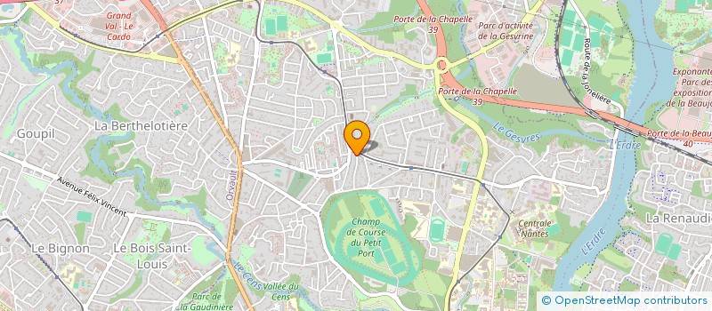 localisation de l'entreprise MONSIEUR ANTOINE RIOU DU COSQUER à NANTES
