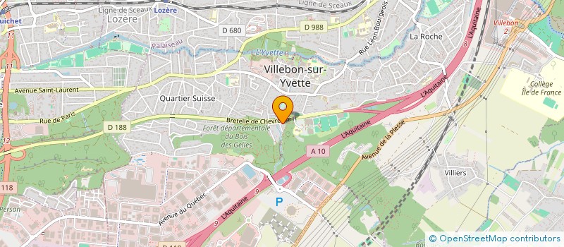 localisation de l'entreprise MONSIEUR ANTOINE RIPOCHE à VILLEBON-SUR-YVETTE