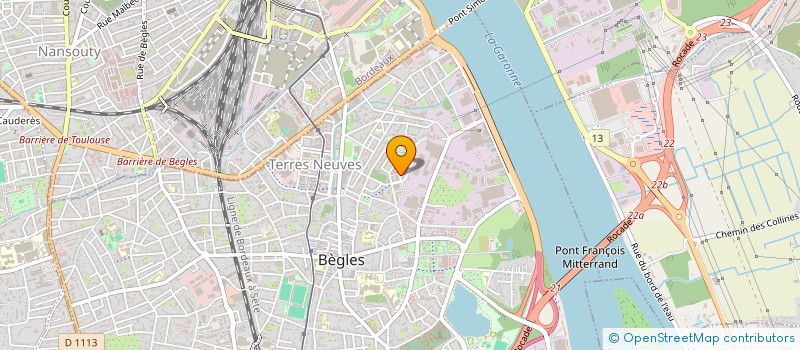 localisation de l'entreprise MONSIEUR ANTOINE RISPAIL à BEGLES