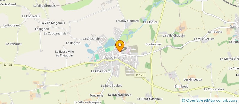 localisation de l'entreprise MONSIEUR ANTOINE RISSEL  BOISGERVILLY