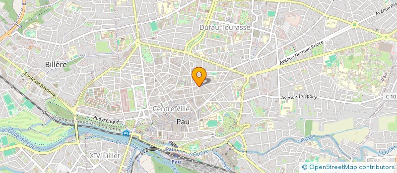 localisation de l'entreprise MONSIEUR ANTOINE RITTER à PAU
