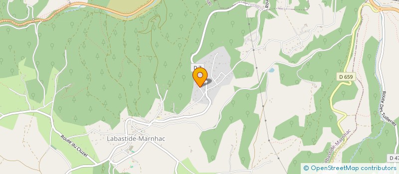localisation de l'entreprise MONSIEUR ANTOINE RIZZA à LABASTIDE-MARNHAC