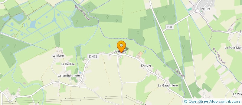 localisation de l'entreprise MONSIEUR ANTOINE ROBIDOU  MINIAC-MORVAN