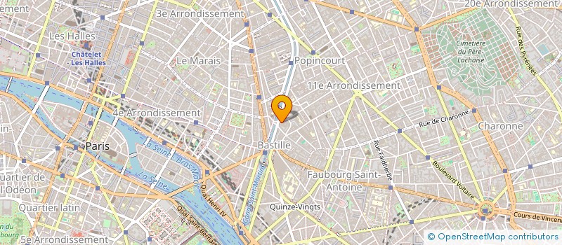 localisation de l'entreprise MONSIEUR ANTOINE ROBREAU  PARIS