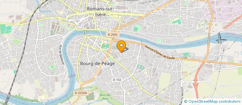 localisation de l'entreprise MONSIEUR ANTOINE ROCH à BOURG-DE-PEAGE