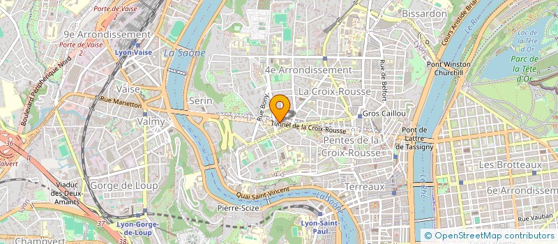 localisation de l'entreprise MONSIEUR ANTOINE ROCHER à LYON 4EME