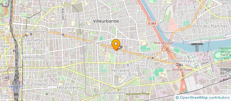 localisation de l'entreprise MONSIEUR ANTOINE RODRIGUEZ à VILLEURBANNE