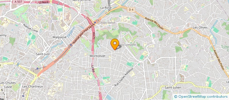 localisation de l'entreprise MONSIEUR ANTOINE RODRIGUEZ à MARSEILLE