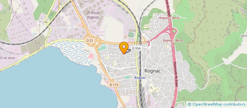 localisation de l'entreprise MONSIEUR ANTOINE RODRIGUEZ  ROGNAC