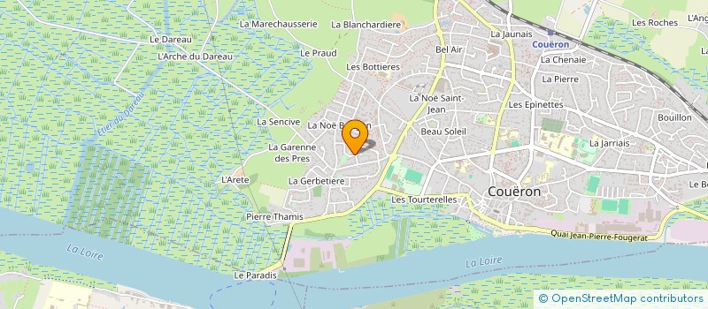 localisation de l'entreprise MONSIEUR ANTOINE ROGER à COUERON