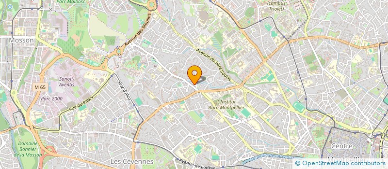 localisation de l'entreprise MONSIEUR ANTOINE ROGHI à MONTPELLIER