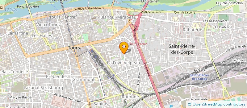 localisation de l'entreprise MONSIEUR ANTOINE ROLLAND  CHAMBRAY-LES-TOURS