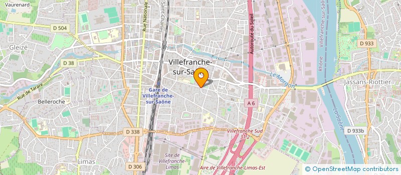 localisation de l'entreprise MONSIEUR ANTOINE ROMAND  VILLEFRANCHE-SUR-SAONE