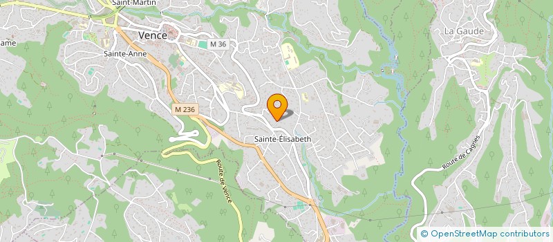 localisation de l'entreprise MONSIEUR ANTOINE ROMEO  VENCE