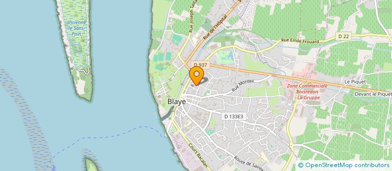 localisation de l'entreprise MONSIEUR ANTOINE ROMERO à BLAYE