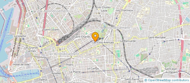 localisation de l'entreprise MONSIEUR ANTOINE RONCHIN à MARSEILLE
