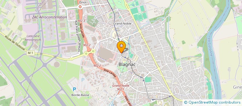 localisation de l'entreprise MONSIEUR ANTOINE ROSE à BLAGNAC