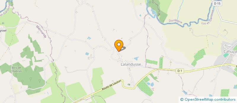 localisation de l'entreprise MONSIEUR ANTOINE ROSSETTI  LALANDUSSE