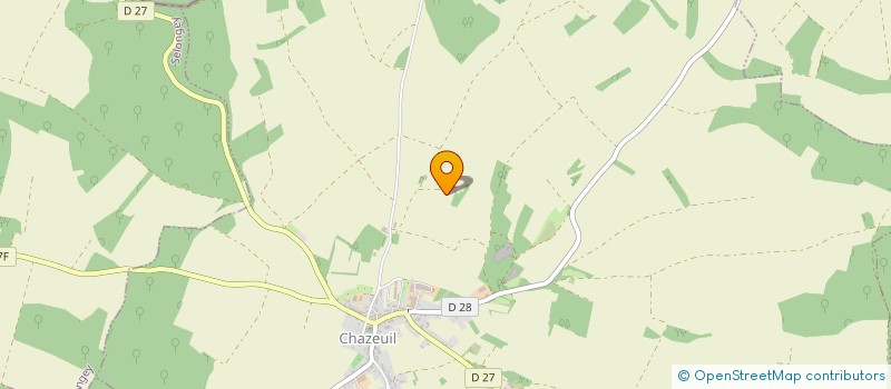 localisation de l'entreprise MONSIEUR ANTOINE ROSSI  CHAZEUIL