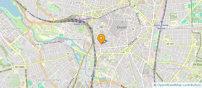 localisation de l'entreprise MONSIEUR ANTOINE ROUMIER à DIJON