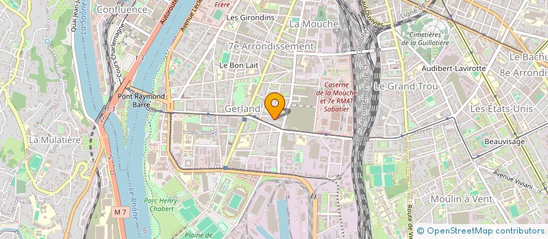 localisation de l'entreprise MONSIEUR ANTOINE ROUQUAYROL  LYON