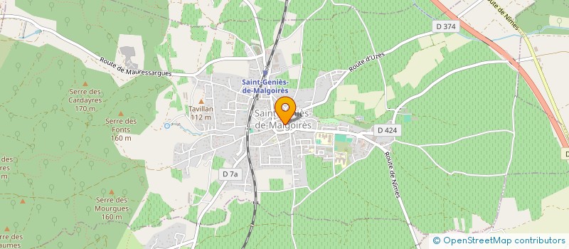 localisation de l'entreprise MONSIEUR ANTOINE ROUVIER  MOUSSAC