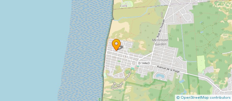 localisation de l'entreprise MONSIEUR ANTOINE ROUX  MERLIMONT