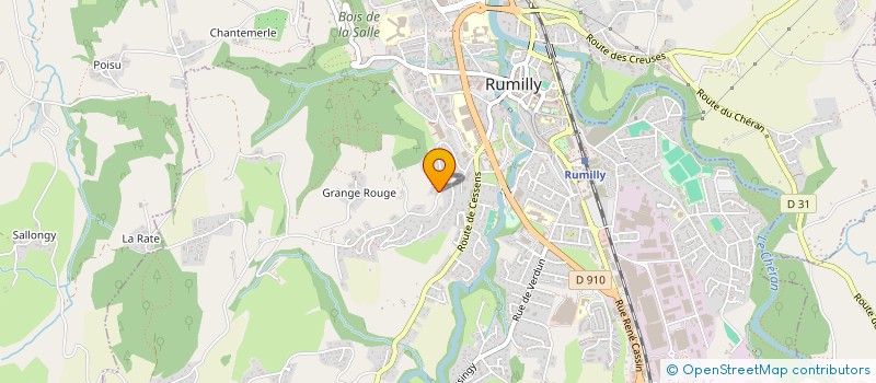 localisation de l'entreprise MONSIEUR ANTOINE ROYER  RUMILLY