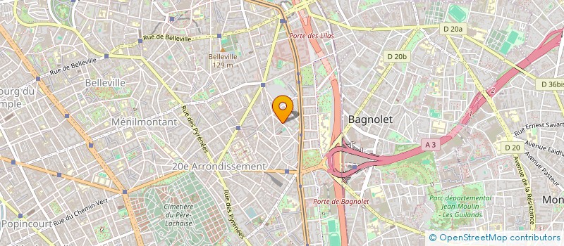 localisation de l'entreprise MONSIEUR ANTOINE ROZES  PARIS