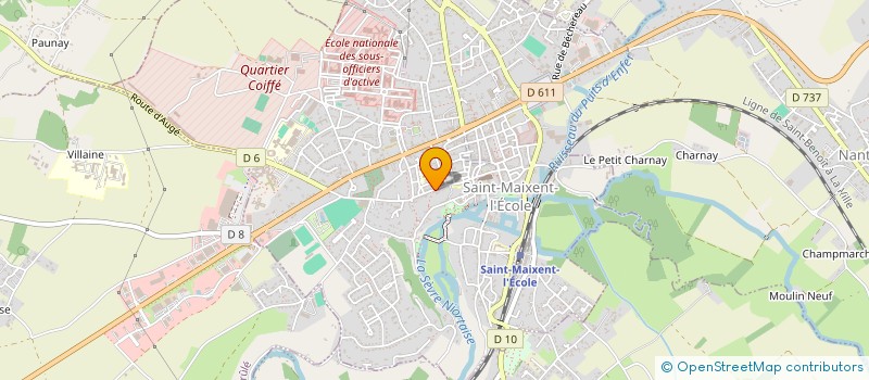 localisation de l'entreprise MONSIEUR ANTOINE RUBINGTON à SAINT-MAIXENT-L'ECOLE