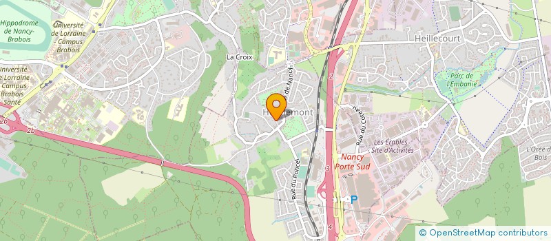 localisation de l'entreprise MONSIEUR ANTOINE RUCH  HOUDEMONT