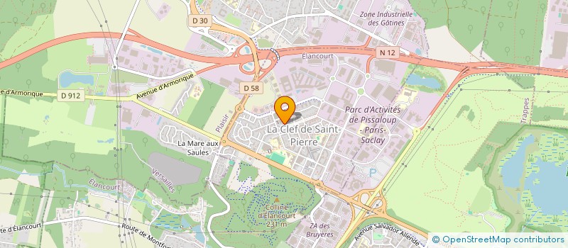 localisation de l'entreprise MONSIEUR ANTOINE RUCHOT  ELANCOURT