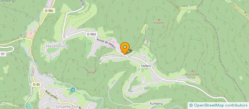 localisation de l'entreprise MONSIEUR ANTOINE RUFFENACH  HASELBOURG