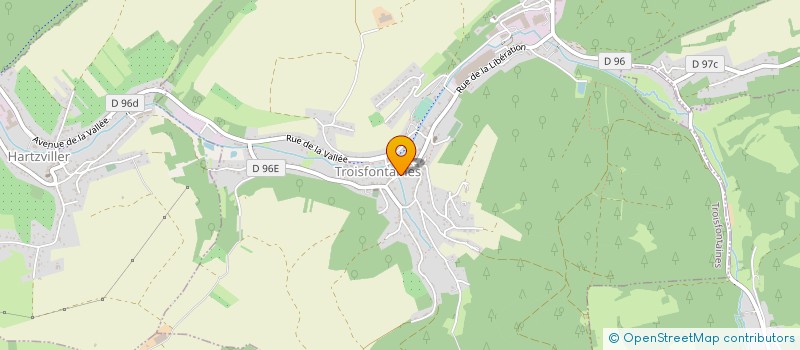 localisation de l'entreprise MONSIEUR ANTOINE RUFFENACH  TROISFONTAINES