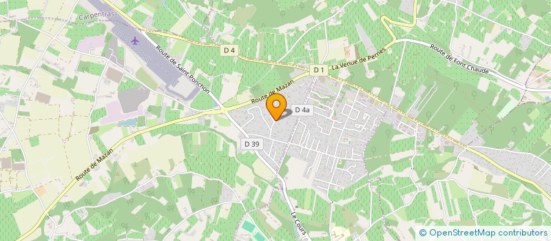 localisation de l'entreprise MONSIEUR ANTOINE RUIZ  PERNES-LES-FONTAINES