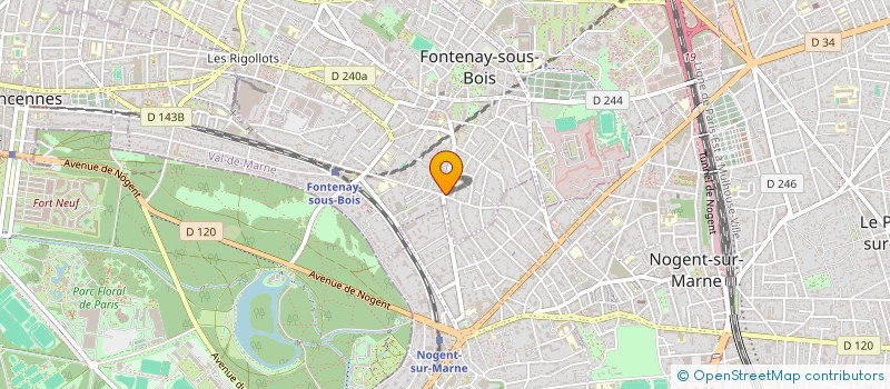 localisation de l'entreprise MONSIEUR ANTOINE RUPRICH-ROBERT à FONTENAY-SOUS-BOIS