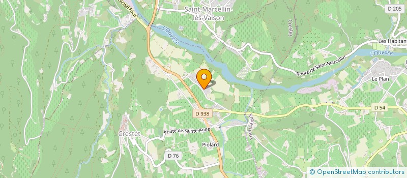 localisation de l'entreprise MONSIEUR ANTOINE SAAVEDRA  CRESTET