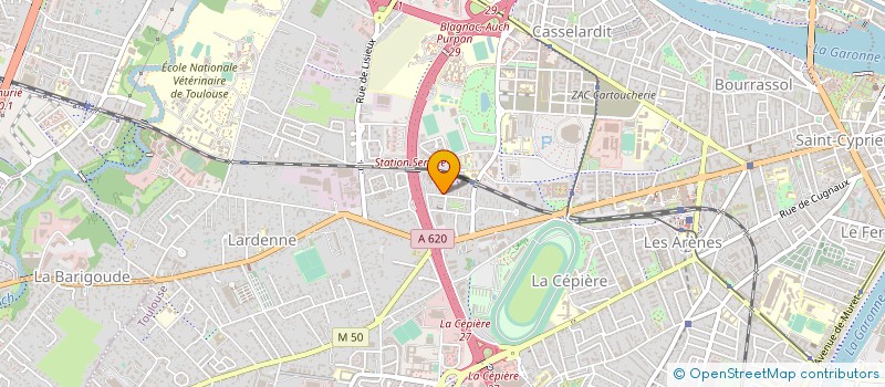 localisation de l'entreprise MONSIEUR ANTOINE SABALARD à TOULOUSE