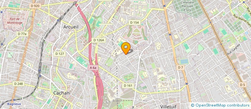 localisation de l'entreprise MONSIEUR ANTOINE SABOT-DURAND  VILLEJUIF