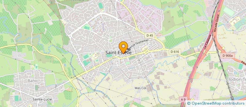 localisation de l'entreprise MONSIEUR ANTOINE SABOUKO à SAINT-ESTEVE