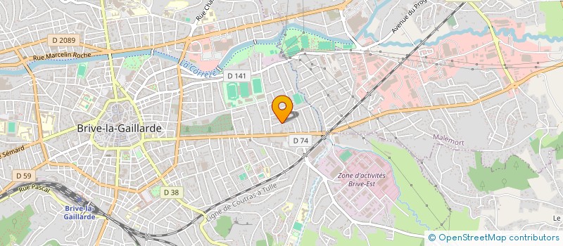 localisation de l'entreprise MONSIEUR ANTOINE SAIDALI à BRIVE-LA-GAILLARDE