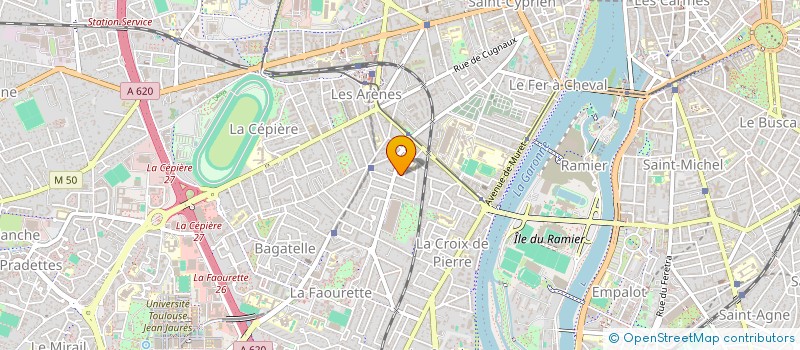 localisation de l'entreprise MONSIEUR ANTOINE SAILLY à TOULOUSE